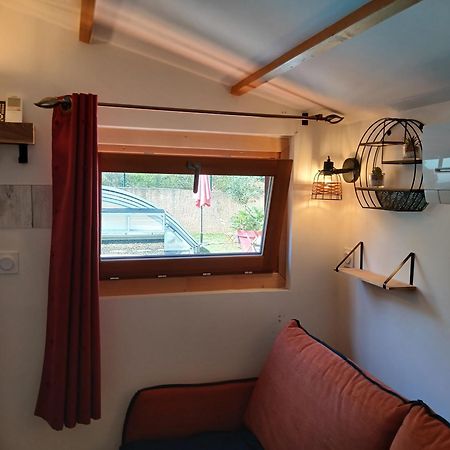 Chalet Charmant Avec Piscine Mercuer Buitenkant foto