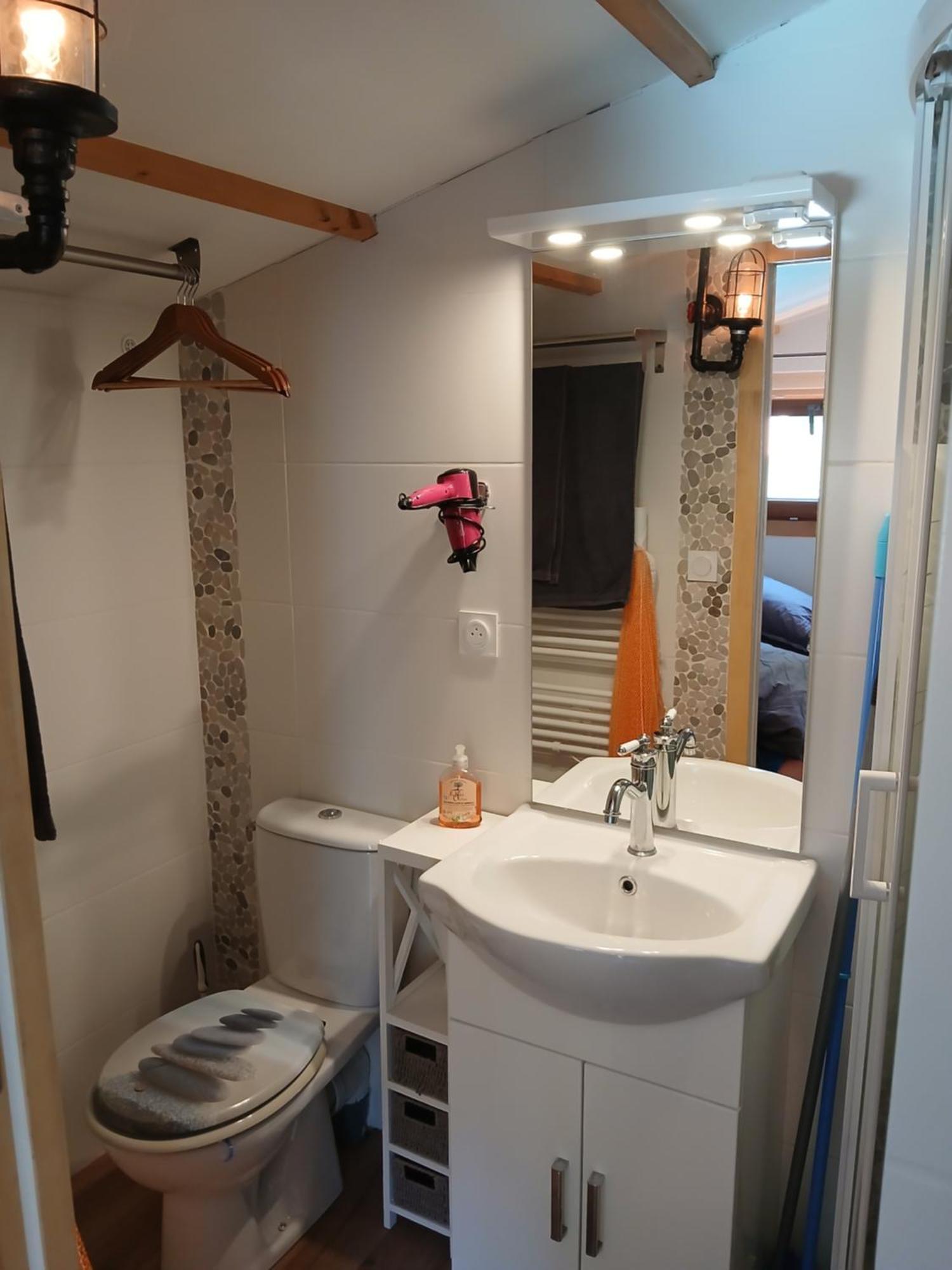 Chalet Charmant Avec Piscine Mercuer Buitenkant foto